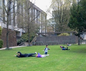 Rolling down the hill