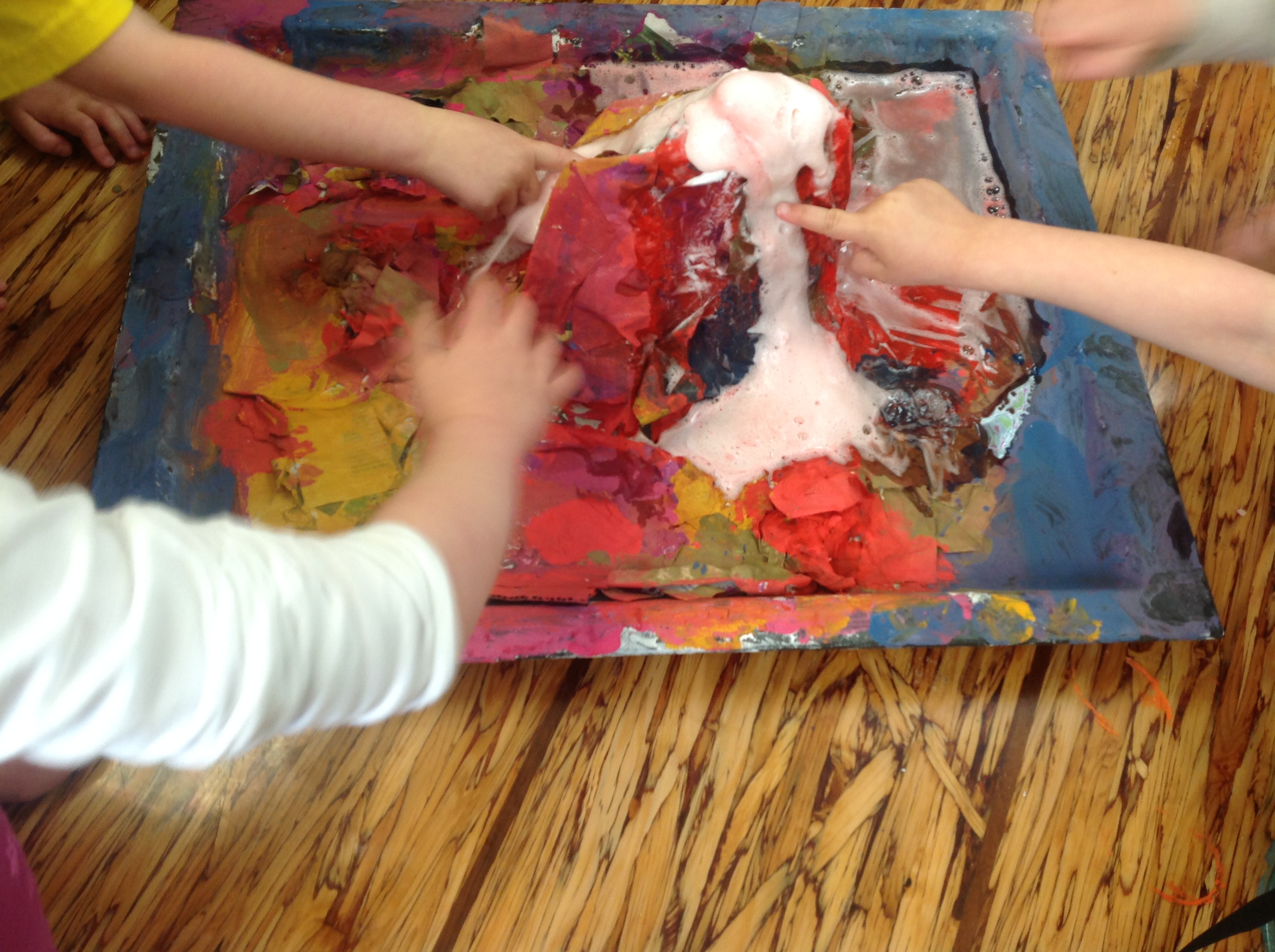 "Can we touch the lava?"