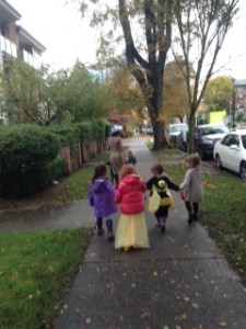 Halloween walk