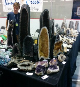 Look at the crystals!