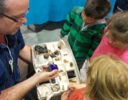 Fossilized dinosaur poo!