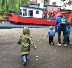 Rainy day at Granville Island