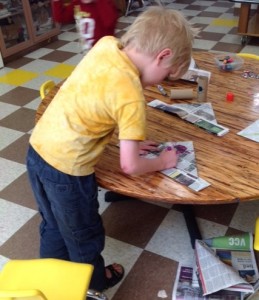 Dez the Pirate Working on his Hat