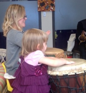 These are big djembes!