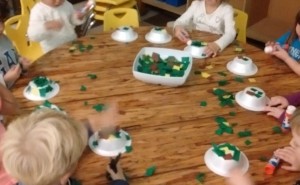 Our giant turtle crafting group